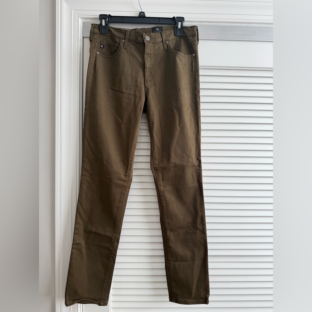 AG Brown Cigarette Leg Pants (29R)